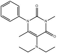 5-(Diethylamino)-3,6-dimethyl-1-phenylpyrimidine-2,4(1H,3H)-dione