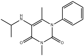 5-(Isopropylamino)-3,6-dimethyl-1-phenylpyrimidine-2,4(1H,3H)-dione