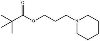 Pivalic acid 3-piperidinopropyl ester