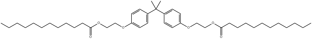 十二烷酸(1-甲基亚乙基)双(4,1-亚苯基氧-2,1-亚乙基)酯