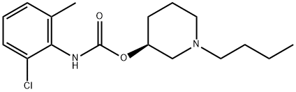 (-)-N-(2-Chloro-6-methylphenyl)carbamic acid (3S)-1-butyl-3-piperidyl ester