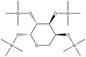 1-O,2-O,3-O,4-O-Tetrakis(trimethylsilyl)-β-L-arabinopyranose