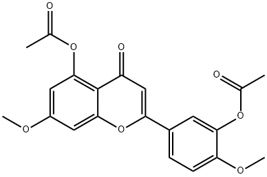 3',5-Dihydroxy-4',7-dimethoxyflavone diacetate