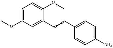 4-[2-(2,5-dimethoxyphenyl)vinyl]aniline