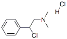 2-chloro-N,N-dimethyl-2-phenyl-ethanamine hydrochloride