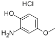 2-氨基-4-甲氧基苯酚. 盐酸盐