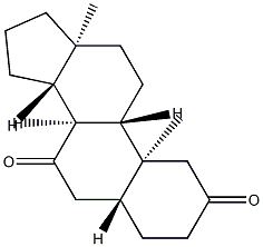 5α-Androstane-2,7-dione