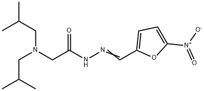 2-(Diisobutylamino)-N'-(5-nitrofurfurylidene)acetohydrazide