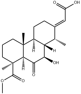 (1S,4bα,8aβ,10aα)-Tetradecahydro-7-[(E)-carboxymethylene]-9β-hydroxy-1,4aβ,8α-trimethyl-10-oxo-1β-phenanthrenecarboxylic acid 1-methyl ester