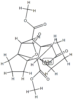 2,3,4,5,7,8-Hexahydro-2,13-dioxo-8a,5-(epoxymethano)-3,5a-methano-3a,8b-propano-6H-indeno[4,5-b]furan-4,14-dicarboxylic acid dimethyl ester