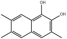 1,2-Naphthalenediol, 3,6,7-trimethyl- (8CI)