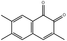 1,2-Naphthoquinone, 3,6,7-trimethyl- (8CI)
