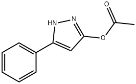 Acetic acid 5-phenyl-1H-pyrazol-3-yl ester