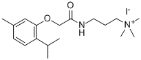 Ammonium, (3-(2-(thymyloxy)acetamido)propyl)trimethyl-, iodide