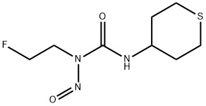 1-(2-Fluoroethyl)-1-nitroso-3-(tetrahydro-2H-thiopyran-4-yl)urea