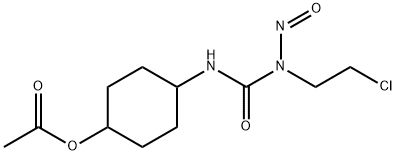 3-[4-(Acetyloxy)cyclohexyl]-1-(2-chloroethyl)-1-nitrosourea