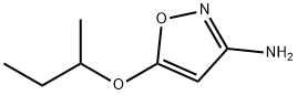 3-Isoxazolamine,5-(1-methylpropoxy)-(9CI)