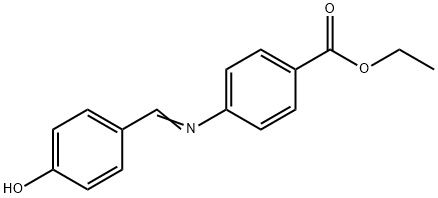 4-[(4-Hydroxybenzylidene)amino]benzoic acid ethyl ester