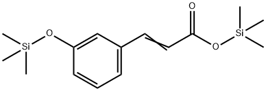 3-[3-[(Trimethylsilyl)oxy]phenyl]propenoic acid trimethylsilyl ester