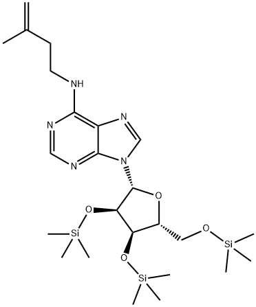 N-(3-Methyl-3-butenyl)-2'-O,3'-O,5'-O-tris(trimethylsilyl)adenosine