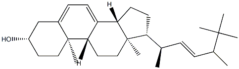 (22E,24ξ)-25-Methylergosta-5,7,22-trien-3β-ol