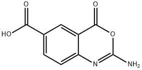 4H-3,1-Benzoxazine-6-carboxylicacid,2-amino-4-oxo-(8CI)