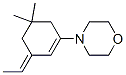 4-(3-Ethylidene-5,5-dimethyl-1-cyclohexen-1-yl)morpholine