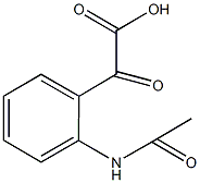 2-(2-乙酰氨基苯基)-2-氧代-乙酸