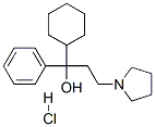 (+-)-alpha-Cyclohexyl-alpha-phenyl-1-pyrrolidinepropanol hydrochloride