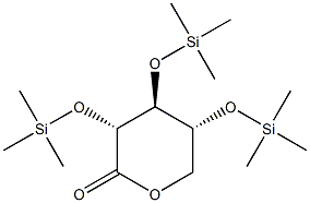 2-O,3-O,4-O-Tris(trimethylsilyl)-D-xylonic acid δ-lactone