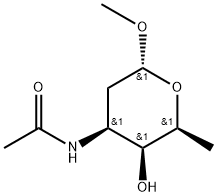 Methyl 3-(acetylamino)-2,3,6-trideoxy-α-L-lyxo-hexopyranoside