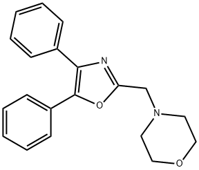4-[(4,5-diphenyl-1,3-oxazol-2-yl)methyl]morpholine