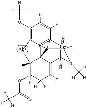 8,14-Didehydro-4,5α-epoxy-3-methoxy-17-methylmorphinan-6α-ol acetate