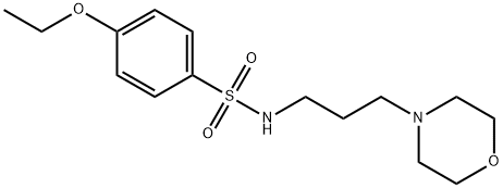 4-ethoxy-N-(3-morpholin-4-ylpropyl)benzenesulfonamide