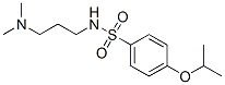 N-(3-dimethylaminopropyl)-4-propan-2-yloxy-benzenesulfonamide