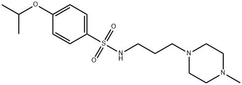 p-Isopropoxy-N-[3-(4-methyl-1-piperazinyl)propyl]benzenesulfonamide