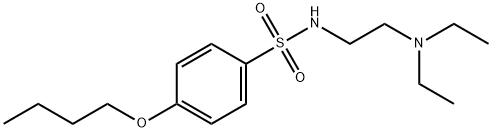 p-Butoxy-N-(2-diethylaminoethyl)benzenesulfonamide