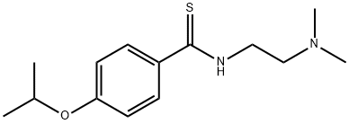 N-[2-(Dimethylamino)ethyl]-p-(isopropoxy)thiobenzamide