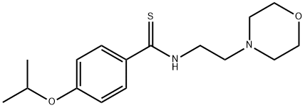 p-Isopropoxy-N-(2-morpholinoethyl)thiobenzamide