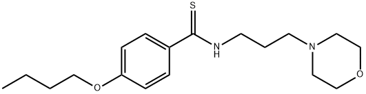 p-Butoxy-N-(3-morpholinopropyl)thiobenzamide