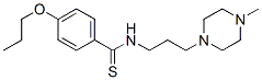 N-[3-(4-Methyl-1-piperazinyl)propyl]-p-(propoxy)thiobenzamide