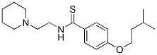p-(Isopentyloxy)-N-(2-piperidinoethyl)thiobenzamide