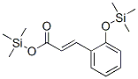 3-[2-[(Trimethylsilyl)oxy]phenyl]acrylic acid trimethylsilyl ester