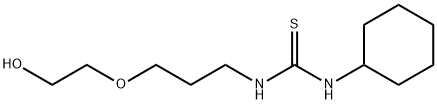 1-cyclohexyl-3-[3-(2-hydroxyethoxy)propyl]thiourea