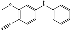 2-methoxy-4-(phenylamino)benzenediazonium