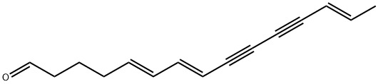 (5E,7E,13E)-5,7,13-Pentadecatriene-9,11-diynal