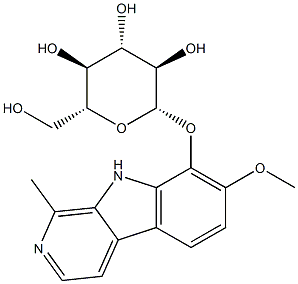 [7-Methoxy-1-methyl-9H-pyrido[3,4-b]indol-8-yl]β-D-glucopyranoside
