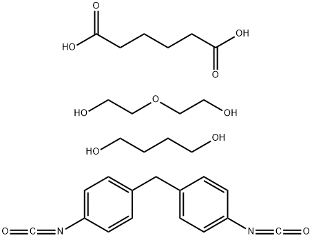 Hexanedioic acid, polymer with 1,4-butanediol, 1,1-methylenebis4-isocyanatobenzene and 2,2-oxybisethanol