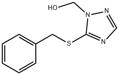 5-Benzylthio-1H-1,2,4-triazole-1-methanol