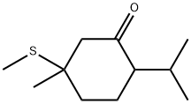 1-(methylthio)-p-menthan-3-one